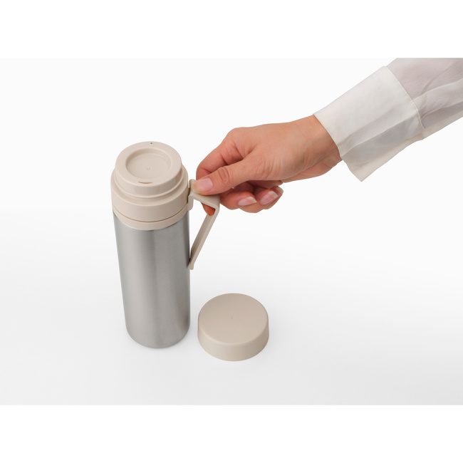 Butelka termiczna Brabantia Make & Take 500 ml, beżowa Soft Beige