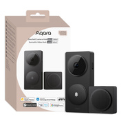 Wideodomofon Aqara Doorbell Camera Hub G410 Select, czarny, kamera 2K z hubem