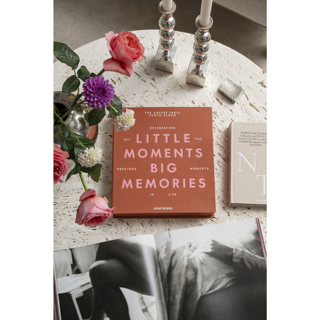 Album na zdjęcia Printworks Little Moments Big Memories S, pomarańczowy, 30 stron