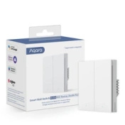 Aqara Wall Double Switch H1 - Przełącznik - Z Neutral, Zigbee 3.0, Eu, Ws-Euk04