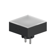 Lampka LED do gniazdka Avolt Lamp 1, czarna Stockholm Black, ściemniana