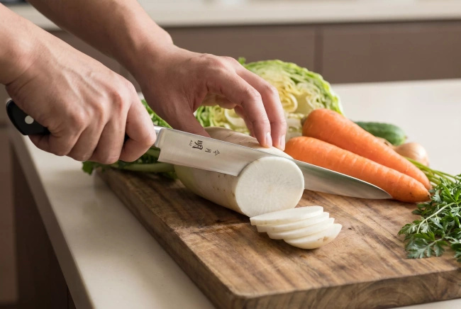 Fuji Cutlery Akira Reigetsu Nóż do plastrowania Slicer 27 cm FC-0105