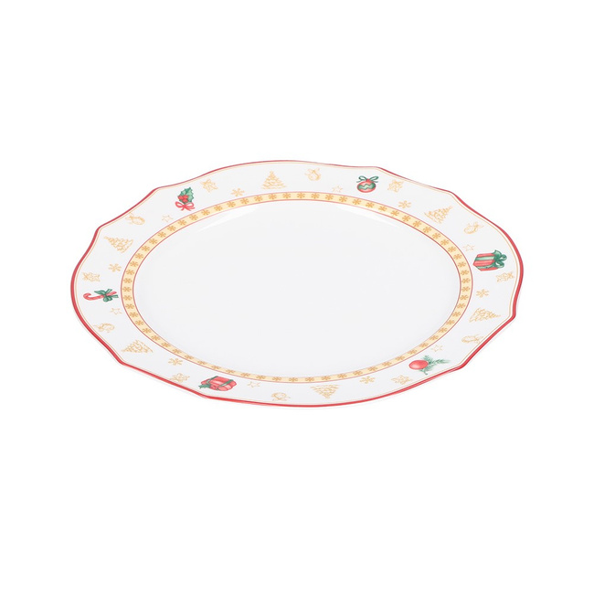 La Porcellana Bianca Christmas Edition Zestaw 3 talerzy dla 2 osób