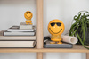 Figurka Hoptimist Smiley Cool S Yellow Żółta Dekoracja Biurkowa Prezent