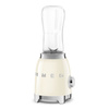 Smeg - Blender mini, Kremowy 50's style PBF01CREU Kremowy.
