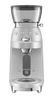 Smeg - Młynek do kawy Młynki do kawy, Minipro Cgf02Sseu Aluminium.