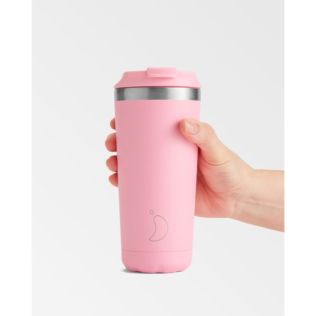 Kubek do kawy Chillys 2024 | 500ml | Różowy Original - Chillys Bottles