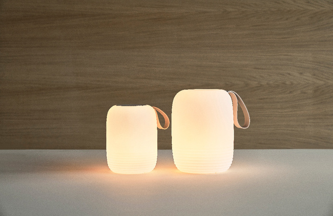 Lampa LED Villa Collection Hav z głośnikiem Bluetooth, biała, IP44