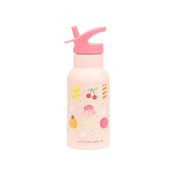 Kubek termiczny ze słomką dla dzieci Ice-cream 350 ml - A Little Lovely Company