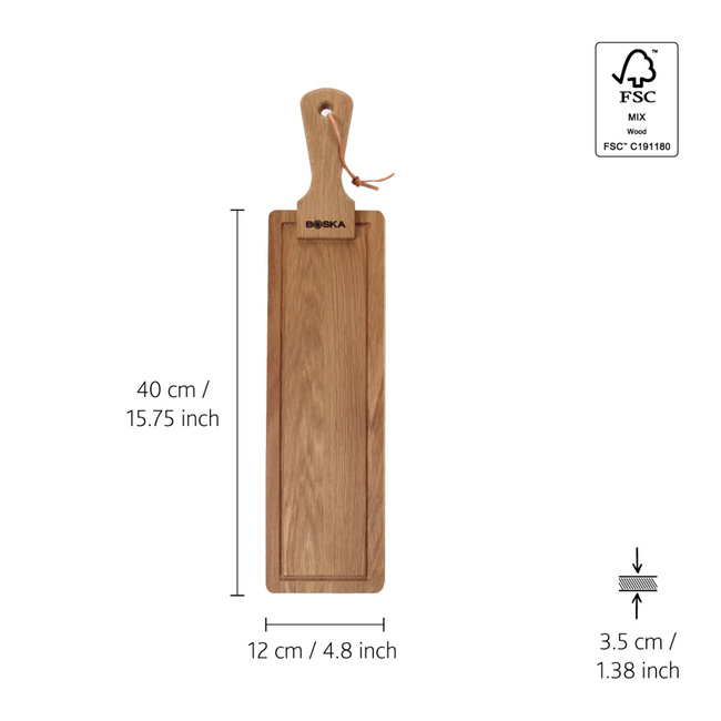 Zestaw do sera Friends, Deska i 3 noże - Boska