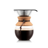 Bodum zaparzacz do kawy z filtrem stałym Pour Over 1l Cork