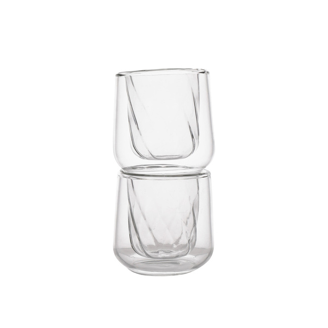 Szklanki do kawy cortado z podwójną ścianką 135 ml - La Cafetiere