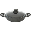 Patelnia Głęboka 2H + Pokrywką 28 Cm - Ballarini