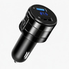 Transmiter FM Extralink Smart Life z Bluetooth i ładowarką 2x USB-A, czarny