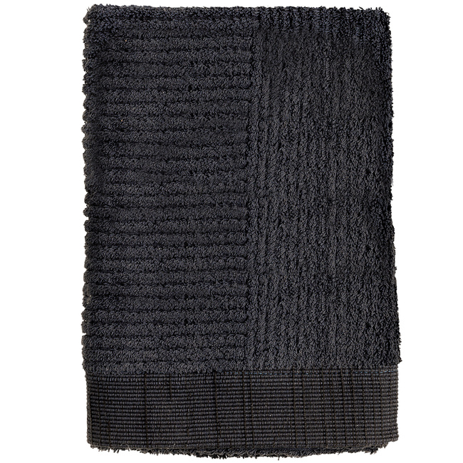 Ręcznik 50 x 70 cm Classic Black 330092 - Zone Denmark