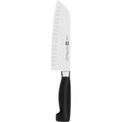 Zwilling Four Star nóż santoku z rowkami 18 cm