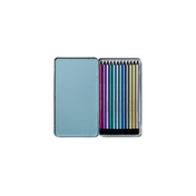 12 kolorowych kredek - Metallic - Printworks
