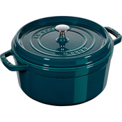La Cocotte Garnek Żeliwny Okrągły 6.7 Ltr Morski - Staub