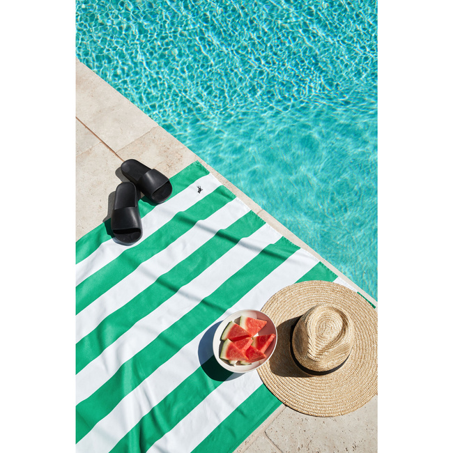 ręczniki plażowe szybkoschnące 200x90 cm Cancun Green XL - Dock & Bay