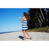 ręczniki plażowe szybkoschnące 200x90 cm Whitsunday Blue XL - Dock & Bay