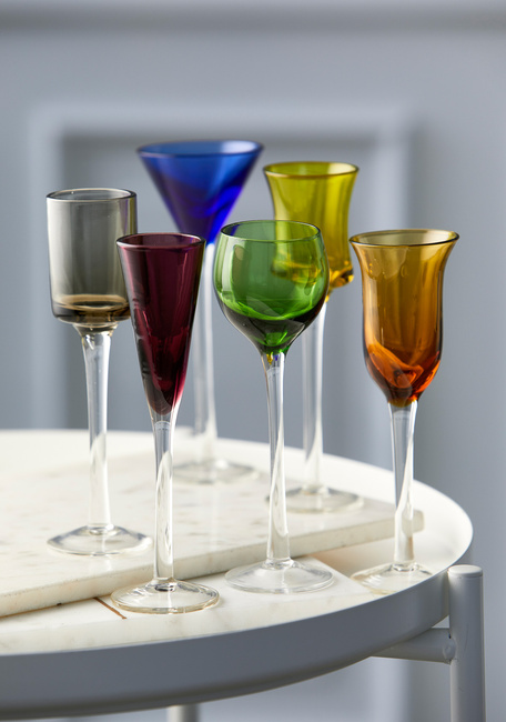 Kieliszki do wódki aquavit 6 sztuk mix - Lyngby Glas