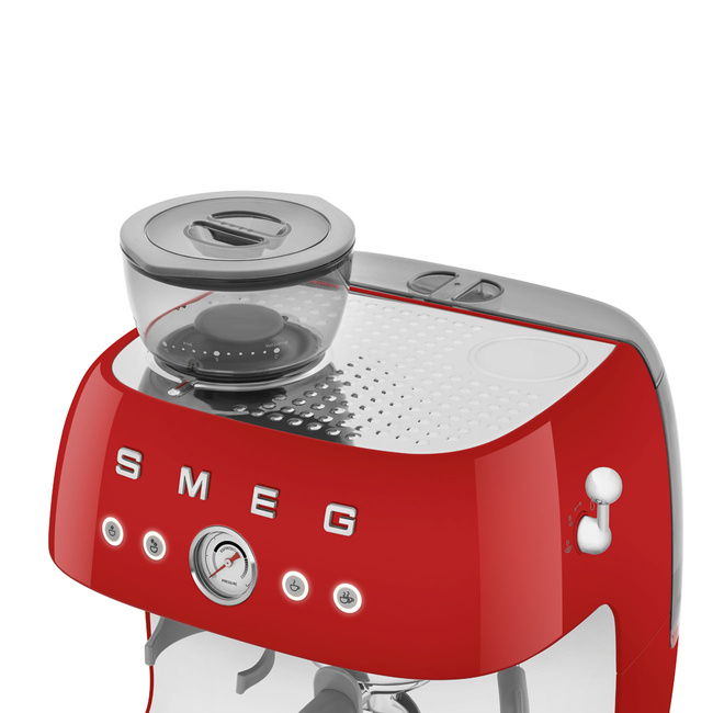 Smeg - Ekspres do kawy Egf03Rdeu 50's Style