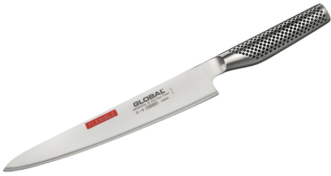 Nóż do filetowania Global G-18, elastyczny, ostrze 24 cm
