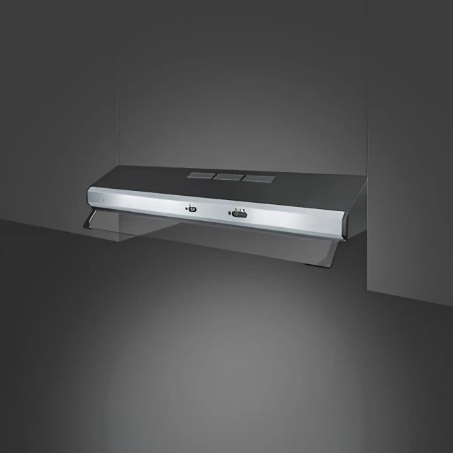 Smeg - Okap kuchenny, 60 cm KSEC61GRE3 UNIVERSAL - GREY