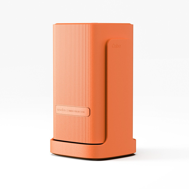 WANBO Cube 1 Projektor 720P 350 ANSI Lumen Android TV 11 Gimbal 360° Bluetooth 5.0 Canyon Orange