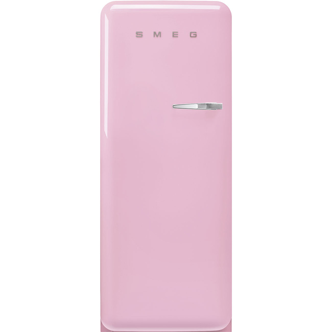 Smeg - Chłodziarko-zamrażarka FAB28LPK6 50'S RETRO STYLE - pastelowy róż