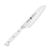 Nóż Santoku Fissman Bonn 13 cm, ryflowane ostrze, stal X50CrMoV15