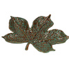 Patery Rituali Domestici Sfogliami w kształcie liścia figowego, kamionka, 2 szt., 22,5 x 17,5 cm