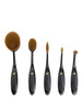 Essential Microfibre Cosmetic Brush Collection 5 Szt - Brom - Rio