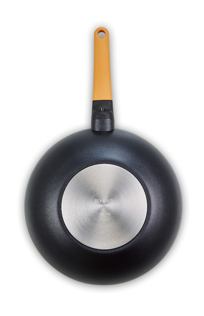 Wok Brabantia Tasty+ 30 cm 101723, uchwyt Honey Yellow