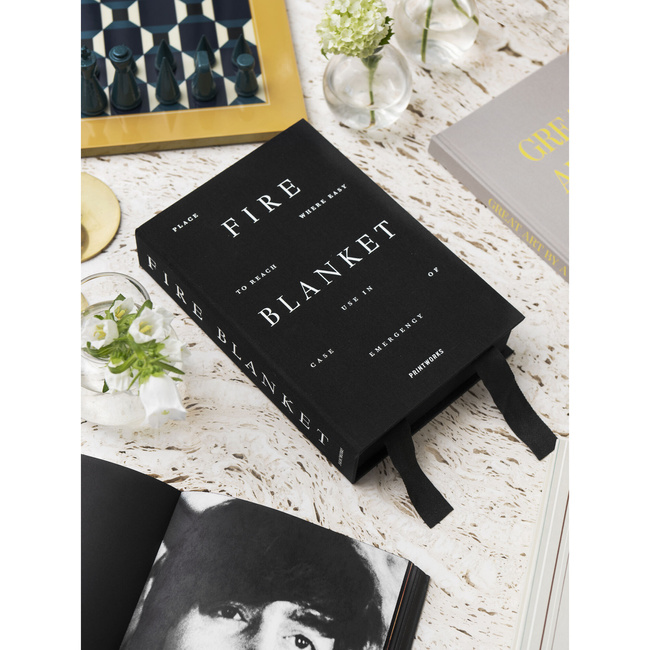 Koc gaśniczy czarny the essentials - printworks