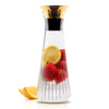 Karafka Vialli Design Mia 2064 Drip-Free ze złotą górą, 900 ml