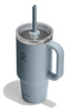Kubek termiczny Hydro Flask 32 oz Travel Tumbler ze słomką i uchwytem, Shale Grey
