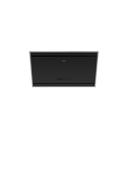 Smeg - Okap Kuchenny, 90 Cm, Czarny Classica Kv394Mb Czarny Mat