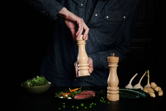 Młynek do soli London natural beech 30 cm - Cole&Mason