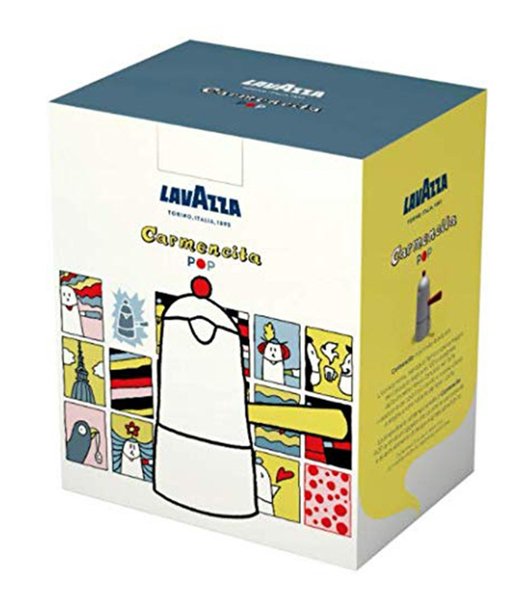 Kawiarka 6 tz Carmencita Pop Żółta 350 ml - Ilsa