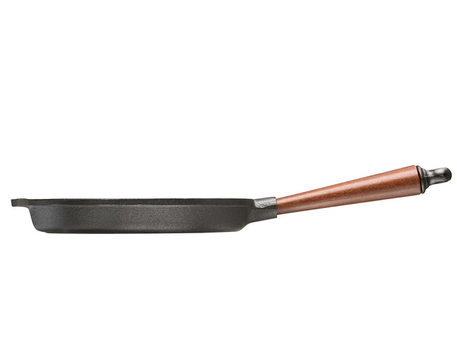 Patelnia grillowa żeliwna Skeppshult Traditional 25 cm, dno 21 cm