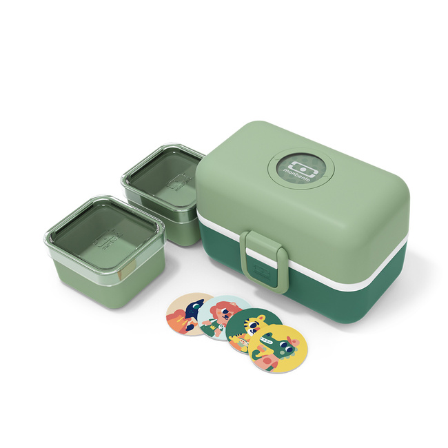 Monbento Tresor Lunchbox Dla Dzieci 0,8 L Green Forest