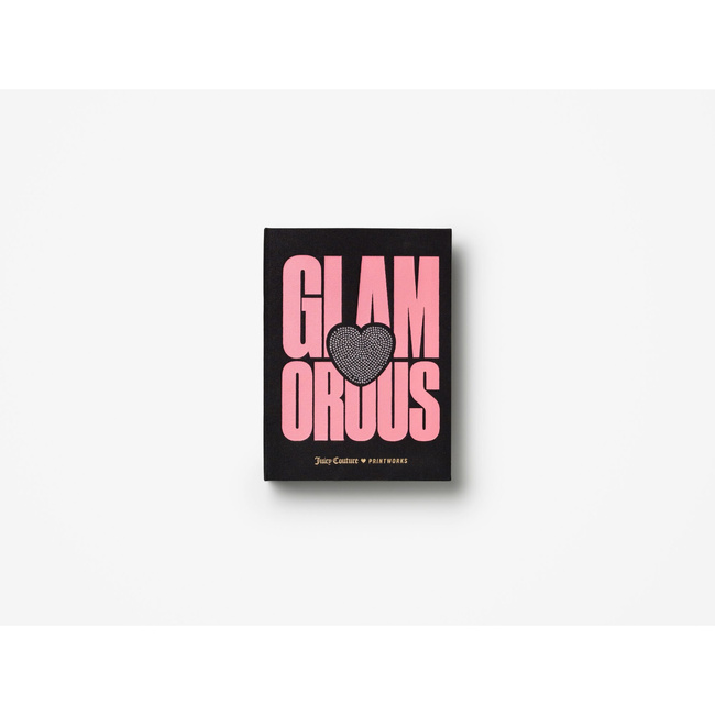 Szkatułka na biżuterię Printworks x Juicy Couture Glamorous, czarna, w formie książki