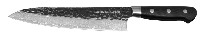 Nóż szefa kuchni Samura Pro-S Lunar SPL-0085, 21 cm, stal damasceńska AUS-10