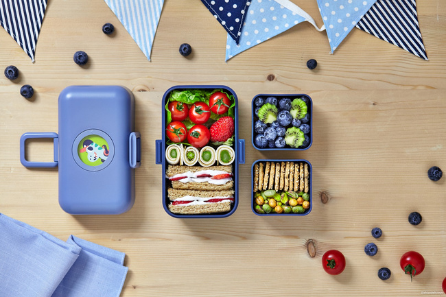 Lunchbox dziecięcy Tresor, Blue Infinity - Monbento