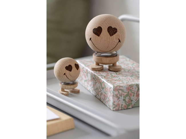 Figurki Smiley Love S Raw Oak - Hoptimist