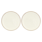 Rose&Tulipani Concerto Ivory Zestaw 2 Talerzy Do Pizzy 33 Cm