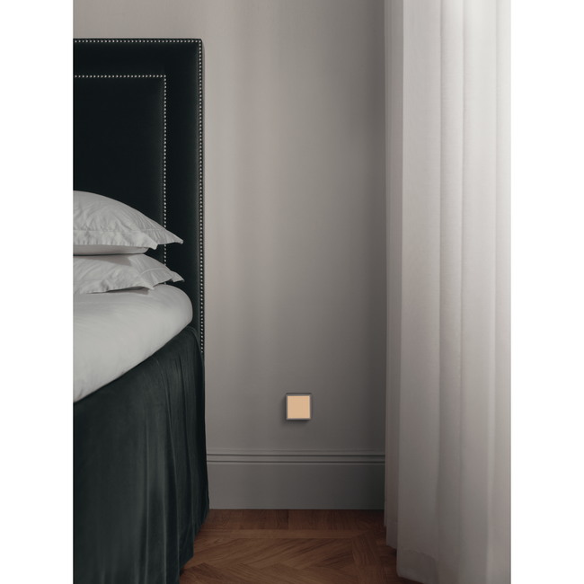 Lampka LED do gniazdka Avolt Lamp 1, szara Gotland Gray, ściemniana