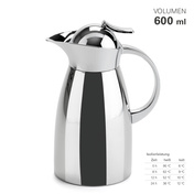 Dzbanek Konferencyjny Termos 0,6 L Stal Polerowana Weis