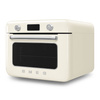 Smeg - Piekarnik nablatowy z funkcją pary (100%) COF01CREU 50's Style - kremowy